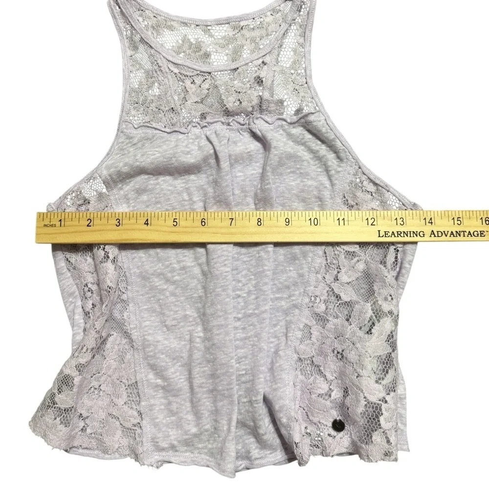 Lavender laced Abercrombie tank top